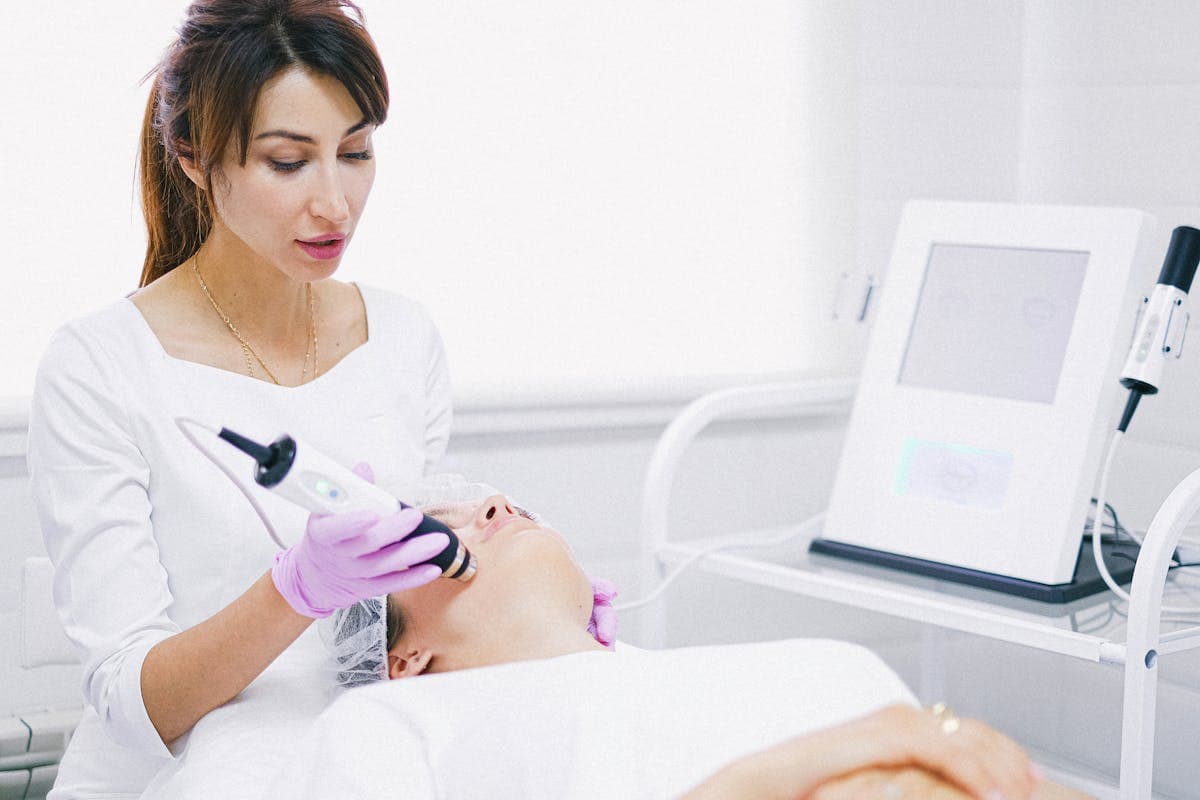 CARA Medical Aesthetics treatment in progress